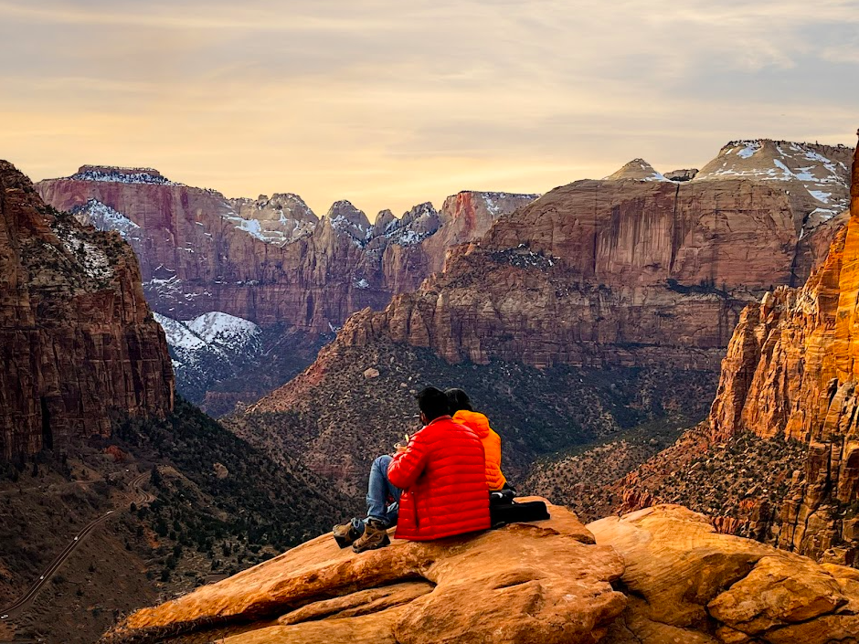 best hikes in utah - Zion Canyon Overlook