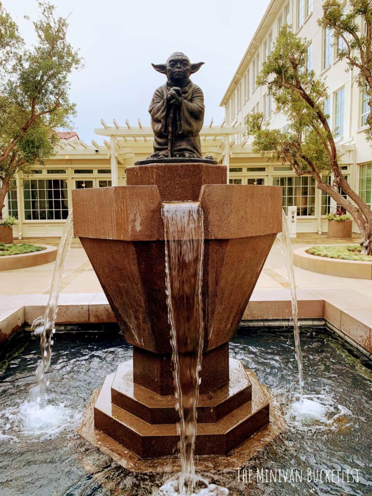 lucasfilm yoda statue things to do in San Francisco with kids 