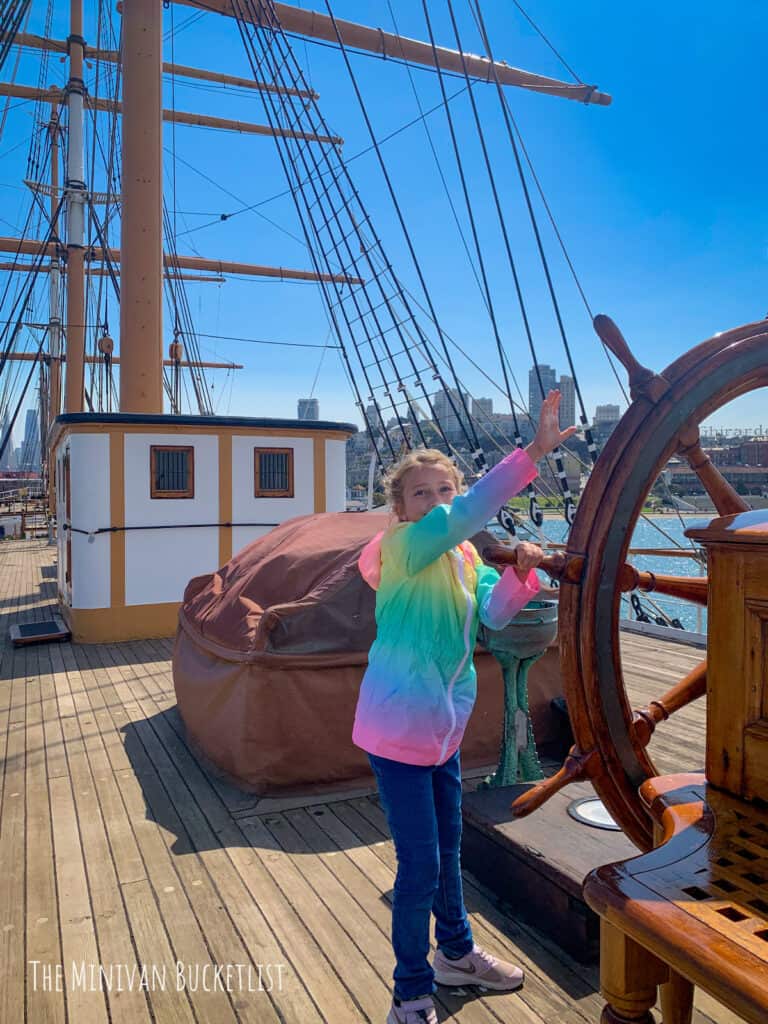 things to do in San Francisco with kids Hyde Street Pier historic ships