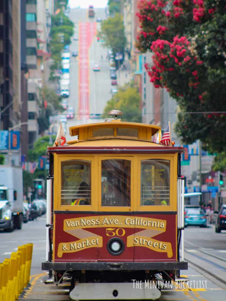 things to do in San Francisco with kids - ride a cable car