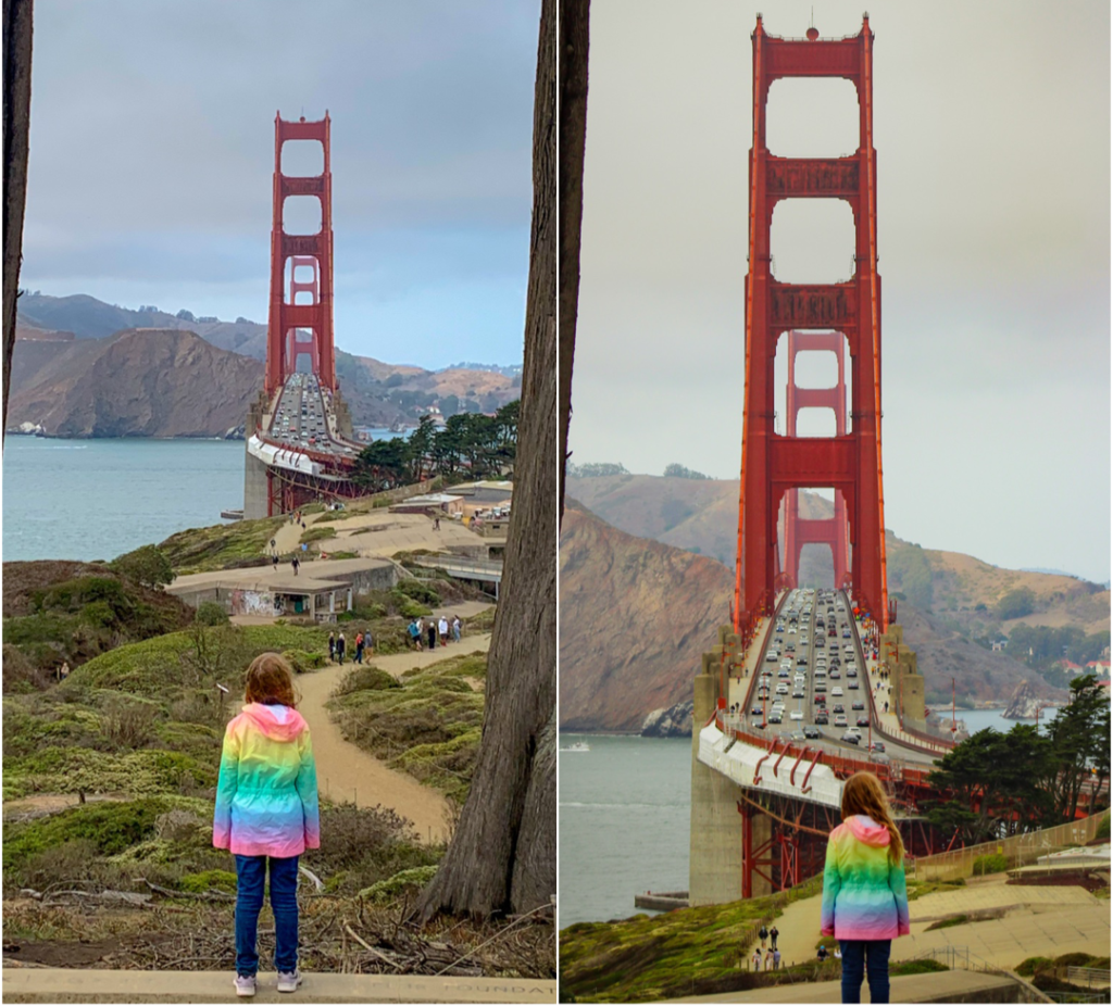 Golden Gate Bridge overlook