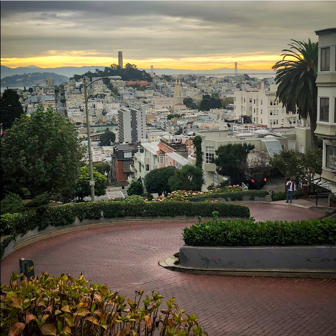 lombard street things to do in San Francisco with kids 