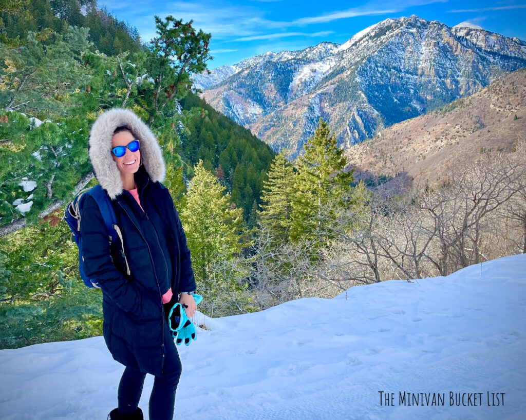 snowshoeing trails in American Fork Canyon