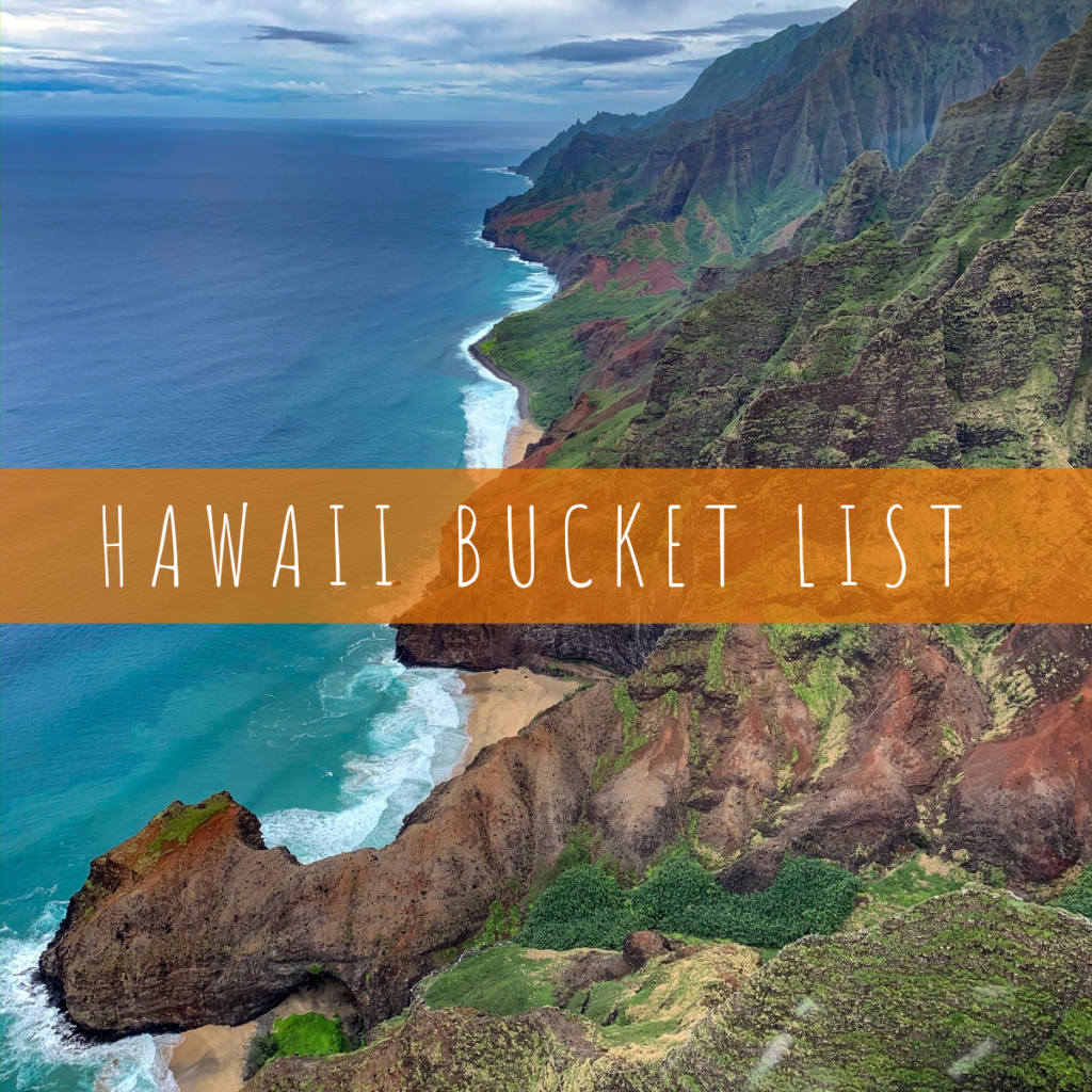 hawaii bucket list