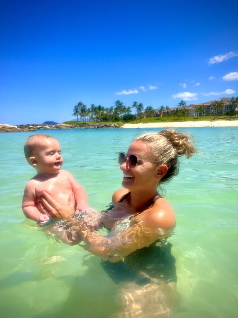 best beaches on Oahu for babies - Ko Olina lagoons