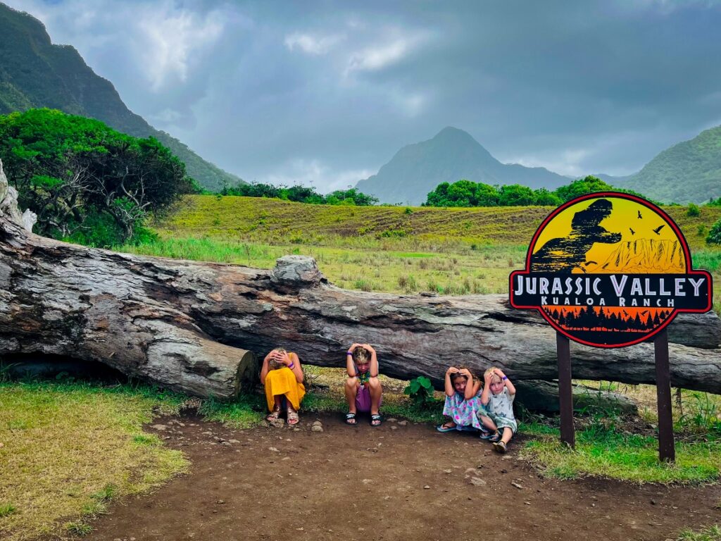 things to do on Oahu with kids - Kualoa Ranch