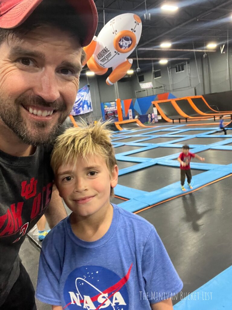 Things to Do in Utah in the Winter: Airborne Trampoline Park
