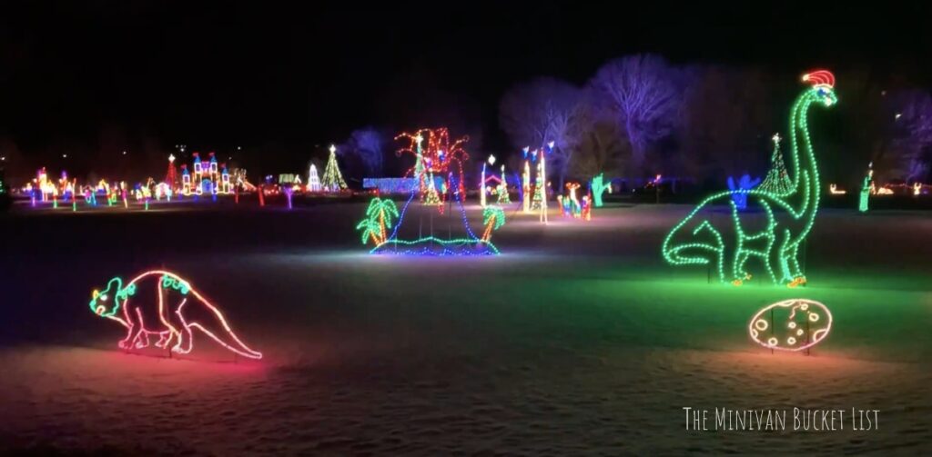 Christmas activities in Utah - Spanish Fork Festival of Lights