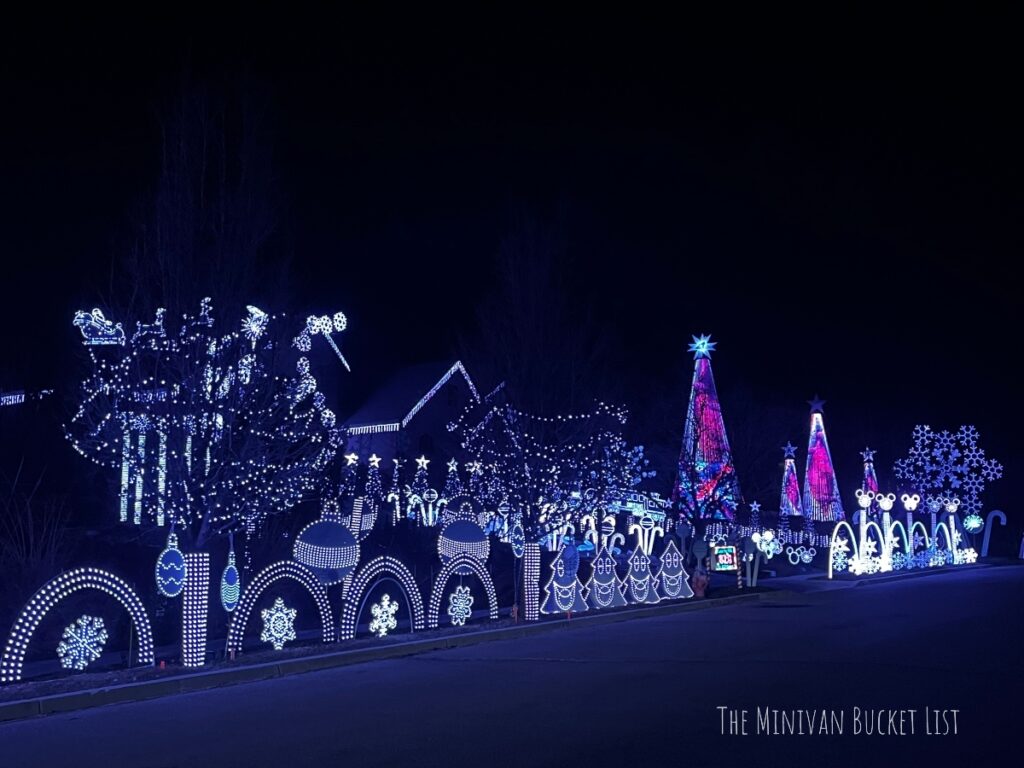 Christmas activities in Utah - Granite Flat Christmas lights